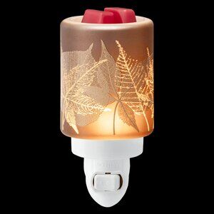 Scentsy Luminous Leaves Mini Warmer - New in Box